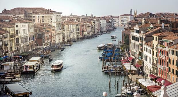 O Grande Canal de Veneza
